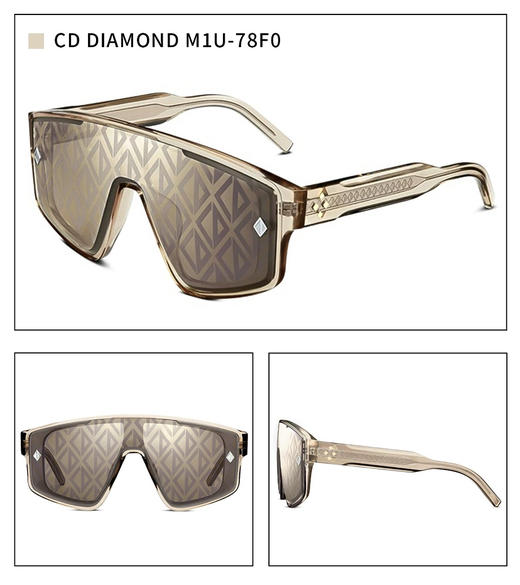 Dior迪奥双层镜片太阳镜。茶色。灰黑色。自己备注颜色。 商品图2