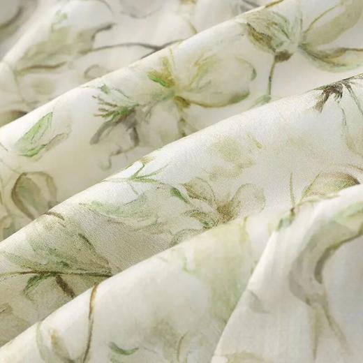 【高货wl】全新升级【铂金会员330/天猫439/差价109】(03923) 洛诗琳新品国风新中式改良天丝印花钉珠盘扣清冷感连衣裙 商品图6