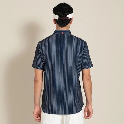 CALLAWAY GOLF 高尔夫 男士 变形条纹短袖 翻领衬衫 商品图3