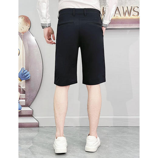 五分休闲短裤男士夏季薄款宽松直筒中裤子西裤  YMXZ-907/D07* 商品图3