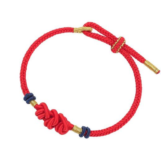 【端午节手绳五彩绳桃花结】文创小礼品 小红书同款本命年 红绳千里江山 商品图4