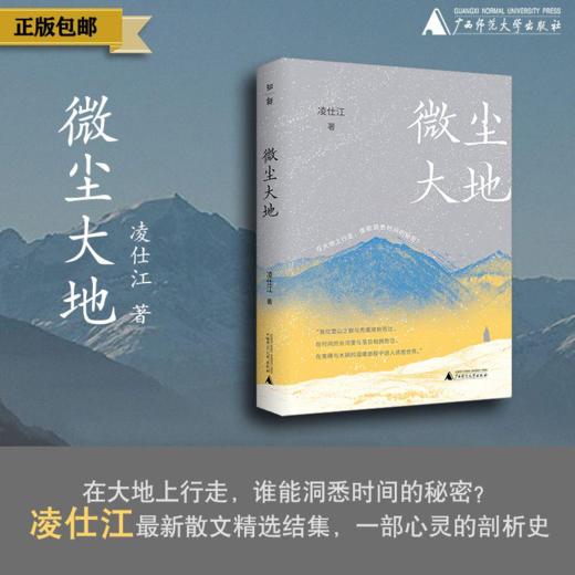 微尘大地    凌仕江  著   凌仕江最新散文精选结集，一部心灵的剖析史 商品图0