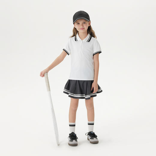 马克珍妮女童网球运动百褶短裙儿童裙裤透气半身裙夏装新款550623 商品图2