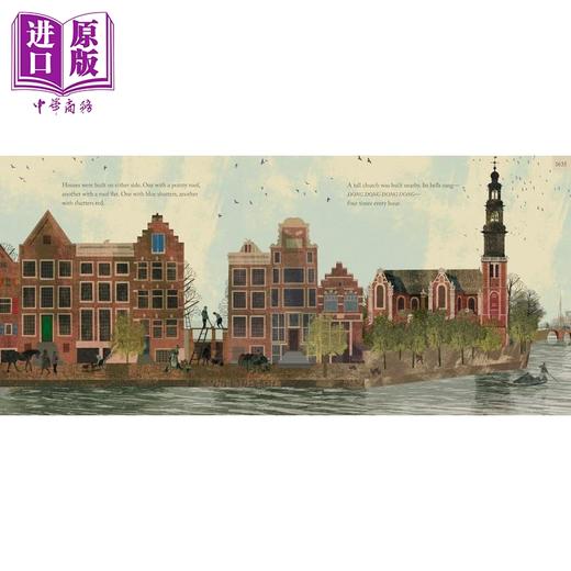 【中商原版】湖边的房子 Britta Teckentrup The House on the Canal 英文原版 儿童绘本故事书 安妮.弗兰克的故事 进口 精装 商品图4