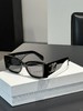 赛琳 24Triomphe 黑框银色LOGO张婧怡同款墨镜（JH） 商品缩略图0