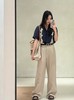 【高品质私服】【IC亚麻平纹花式上衣/阔腿裤】宽松剪裁，显瘦又优雅G1327/G1328-CC【无标出货 介意慎拍】 商品缩略图8