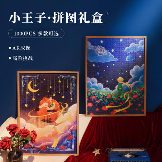 小王子拼图成人益智玩具源头纸质1000片拼图送胶水 商品图0