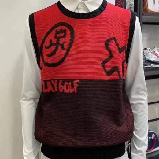 高尔夫男士一支花针织衫春秋款 商品图0