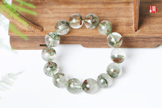 【绿焰】绿幽灵聚宝盆手串 珠径：16MM 商品图1