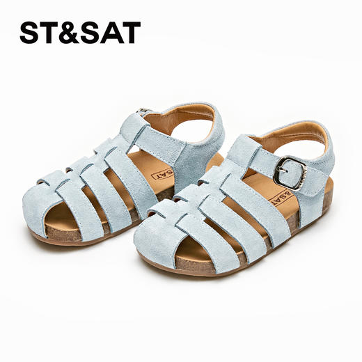 【童鞋】星期六休闲轻便女童包头凉鞋SSD2195U4P 商品图5
