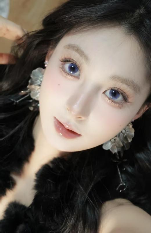 『日抛中直径』PAPADOX-仲景花园 紫 -14.2mm【日抛 0-800度 无525/575】 商品图4