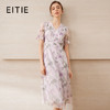 【法式浪漫薄纱碎花】EITIE爱特爱奢雅质感连衣裙夏季新款B2507672 商品缩略图0