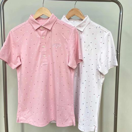 CALLAWAY GOLF 高尔夫 男士 箭头图标 短袖 翻领衬衫 商品图2