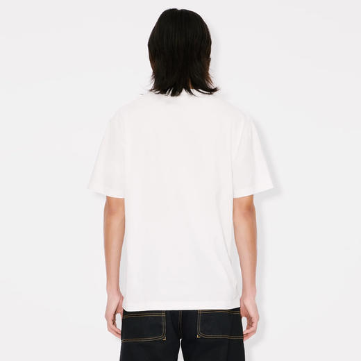KENZO 高田贤三 男士徽标印花棉质圆领短袖T恤 白色 FF55 TS530 4SG 02A 商品图2