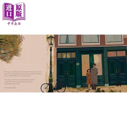 【中商原版】湖边的房子 Britta Teckentrup The House on the Canal 英文原版 儿童绘本故事书 安妮.弗兰克的故事 进口 精装 商品图2