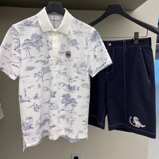 SC*家新款男士印花短袖 清雅自然夏日清凉舒适M224020180 商品图3