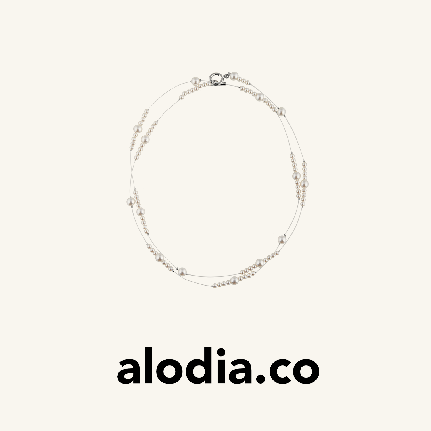 【张予曦同款】alodia.co 品牌直发 宇宙星际项链 双层叠戴多戴施家珍珠小众设计感
