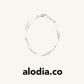 【张予曦同款】alodia.co 品牌直发 宇宙星际项链 双层叠戴多戴施家珍珠小众设计感