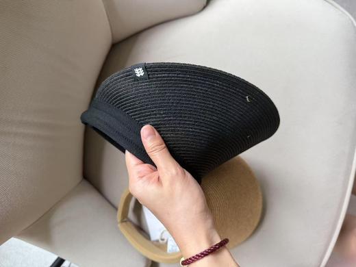 气质防晒编织空顶帽 商品图3