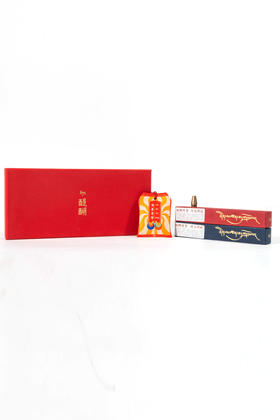 日夜藏香诸事吉祥福袋御守 礼盒配黄铜香插舒缓放松藏医传承