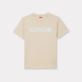KENZO 高田贤三 女士“博克花2.0”字母徽标印花棉质圆领短袖T恤 浅黄色 FF52 TS157 4SO 04