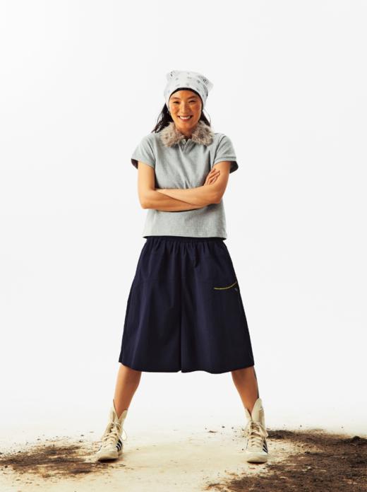 CryingCenter 毛领polo短T恤 叠穿神器 哭喊中心 商品图3