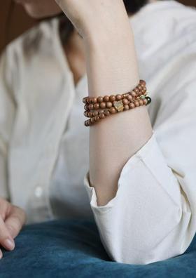 0.6原创五行老山檀香手串108粒