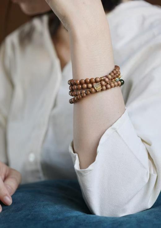 0.6原创五行老山檀香手串108粒 商品图0