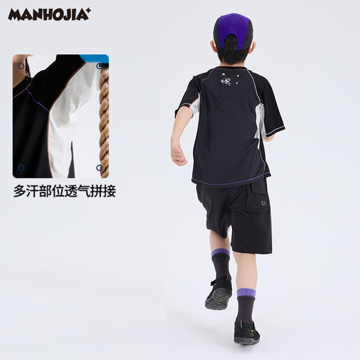 漫画家【轻松一夏T】防水防脏易去污轻松短袖T恤夏 商品图2