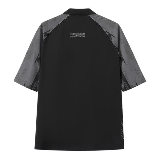 ONIARAI/鬼洗  新石器时代织物图腾插肩袖拼接夏威夷衬衫 A740003 商品图4