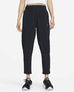 Nike 耐克Dri-FIT Fast 女子透气速干中腰跑步九分裤FB7030-010