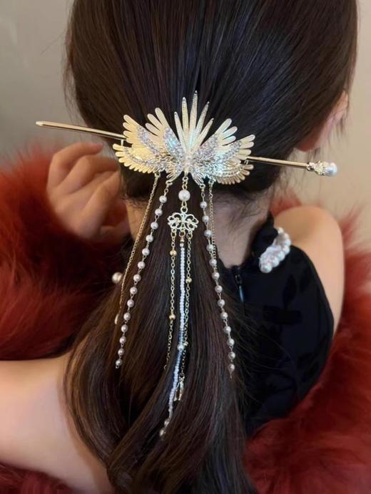 轻天使之翼流苏高级感新中式古风 商品图0