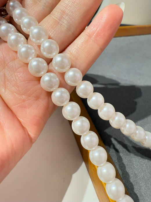 施华洛珍珠项链&耳钉 商品图12