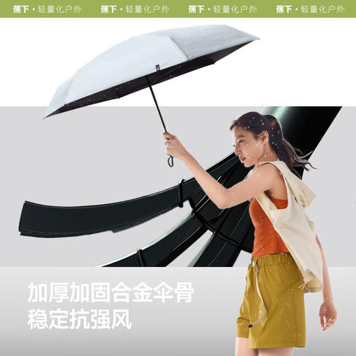 【多样屋专柜】蕉下口袋系列五折伞晴雨伞遮阳防晒UPF50+--花影 商品图6