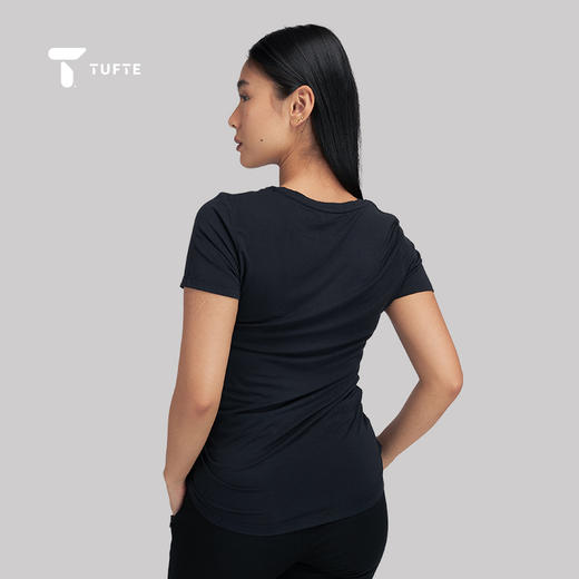 TUFTE 女士超软圆领T恤 商品图2