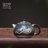臻宝堂银壶999纯银泡茶壶纯手工浮雕飞龙茶壶铁包银壶文旦壶茶具飞龙在天文旦铁包银壶200ml 商品缩略图2