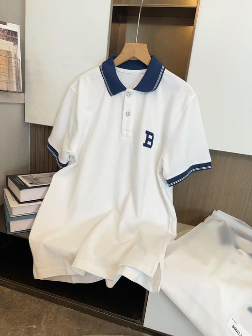 无标款 道奇队 拼色翻领短袖POLO衫 TX451 商品图2