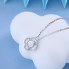 【宏艺珠宝】星轨四叶·银s925项链 商品缩略图0