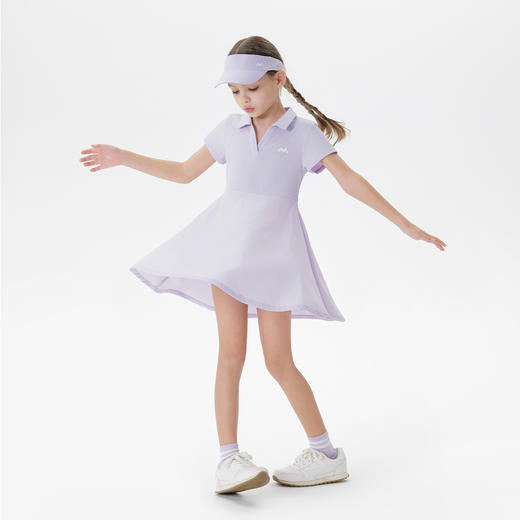 【凉感透气】马克珍妮女童polo领网球运动连衣裙夏装新款550676 商品图2