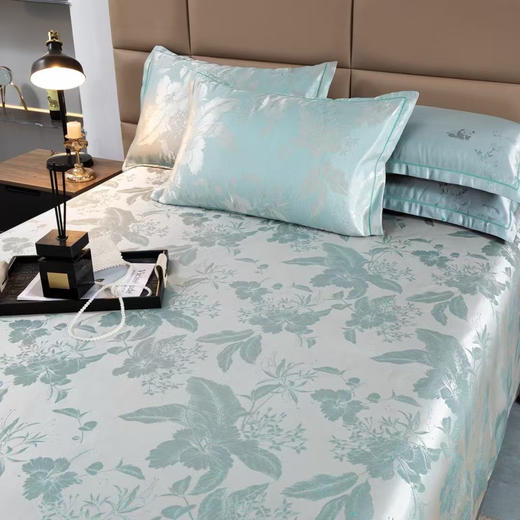 沐本西川高端软凉席新品发布·色织养生凉席三件套（独家专版)四个色 商品图13