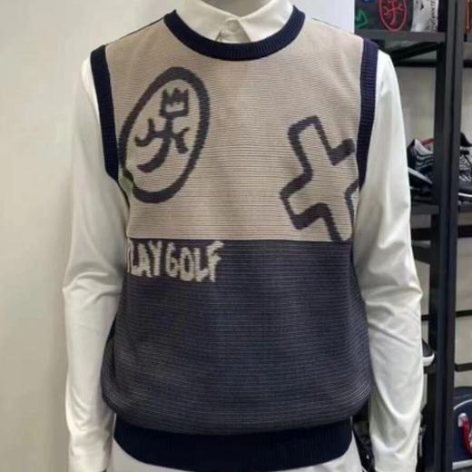 高尔夫男士一支花针织衫春秋款 商品图1