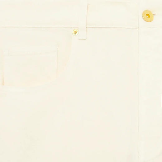 Drole De Monsieur Le Jean Baggy écru 复古水洗白色牛仔阔腿裤 商品图1