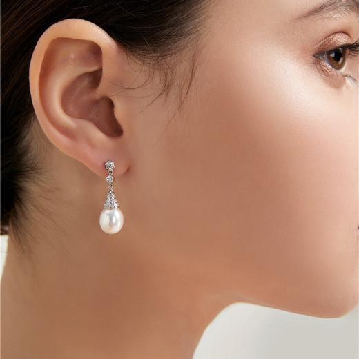 Pearl moments Angel's Tear Drops 天使之泪 天然淡水珍珠耳环【该商品不支持用券】 商品图4