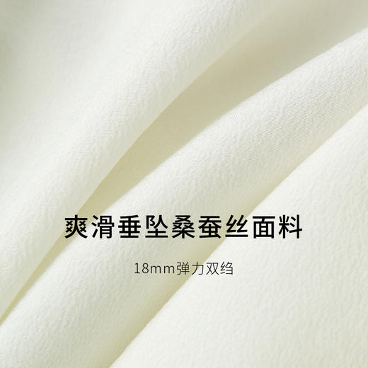 【商场同款】麦檬夏垂坠桑蚕丝百搭上衣5F4120671 商品图2