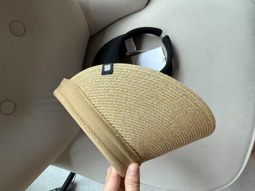 气质防晒编织空顶帽 商品图2