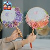 M6-250508 繁花似锦团扇 商品缩略图0