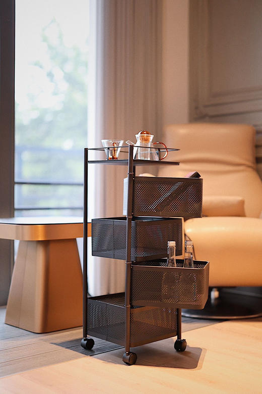 金牌收纳师推荐！升级款Trees&wind多功能实心顶盖置物架❗️居家必不可少，一切皆可放！  市场同款300+，开团💰79起❗ 商品图0