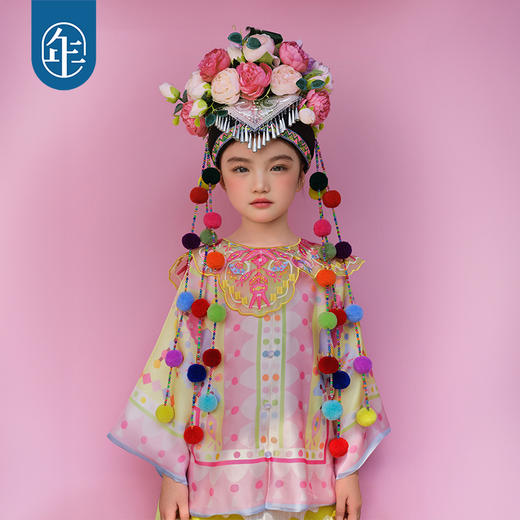 年衣童装儿童新中式外套2025年春夏新款民族风诺布啾啾外套 商品图1