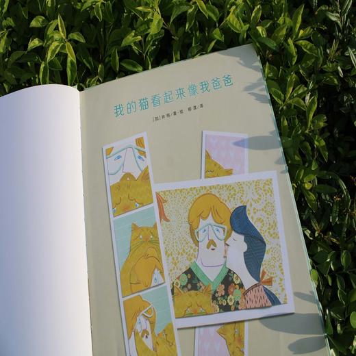 【独秀书香卡】魔法象·图画书王国  我的猫看起来像我爸爸  3~8岁 儿童故事 儿童绘本 商品图2