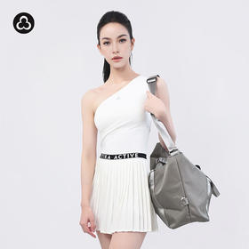 TITIKA ACTIVE斜肩带运动背心一体胸垫透气瑜伽上衣女可外穿31207